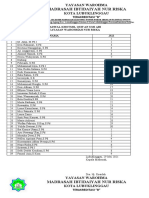 Jadwal Tadarus Guru Mi Ok