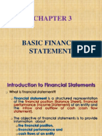 Chapter 3 Basic Financial Statements