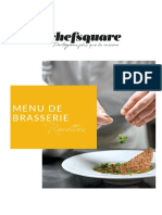 Menu de Brasserie