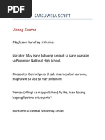 Radio Drama Script (FILIPINO) | PDF