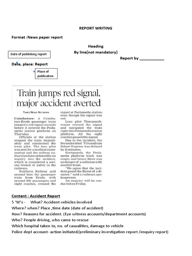 Report Writing | PDF