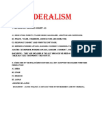 Federalism Fundamentals