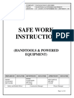 GMSB - Level 3 - SWI - 008 - Hand Tools and Powered Equipment