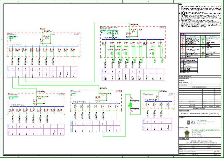 HVAC Utility Distribution SLD | PDF | Sustainable Design | Transport ...