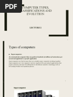 Lec 2 Types, classsifications and generations