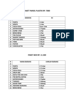 Daftar Lebaran 45 Minggu