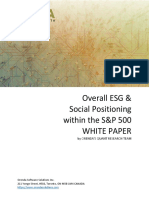 3 - Esg - ML - Social Positioning Within The SP 500