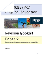 OCR GCSE PE Revision Guide Paper 2