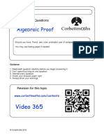 Algebraic Proof PDF