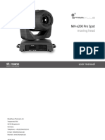 MHX - 200 Manual