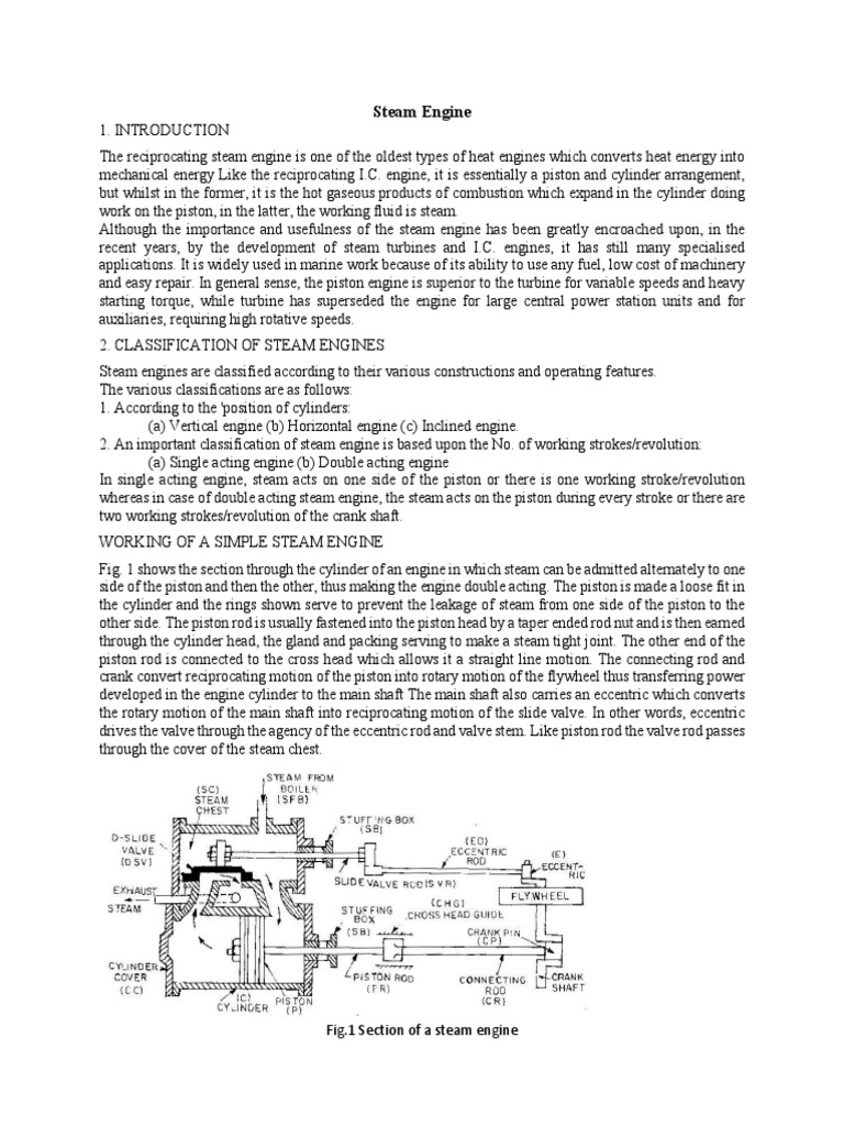 Unit5 Heat EngineNotes1 PDF Internal Combustion Engine Steam