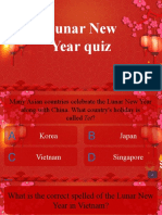 Lunar New Year Quiz