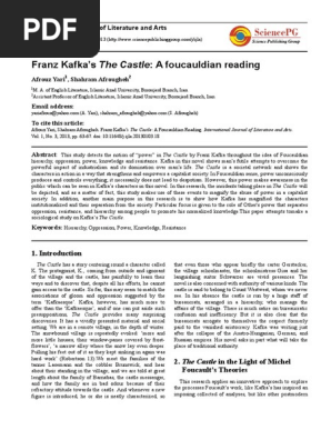 The Castle A Foucauldian reading