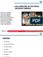 Automating Hot Metal Sampling in Blast Furnaces