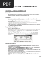 Bam031 Income Taxation P2 Notes