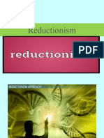 Reductionism 2022