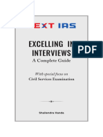 Excelling in Interviews - Sample Pages