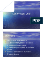 Les Pressions Densite