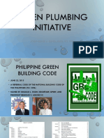 Green Plumbing Initiative
