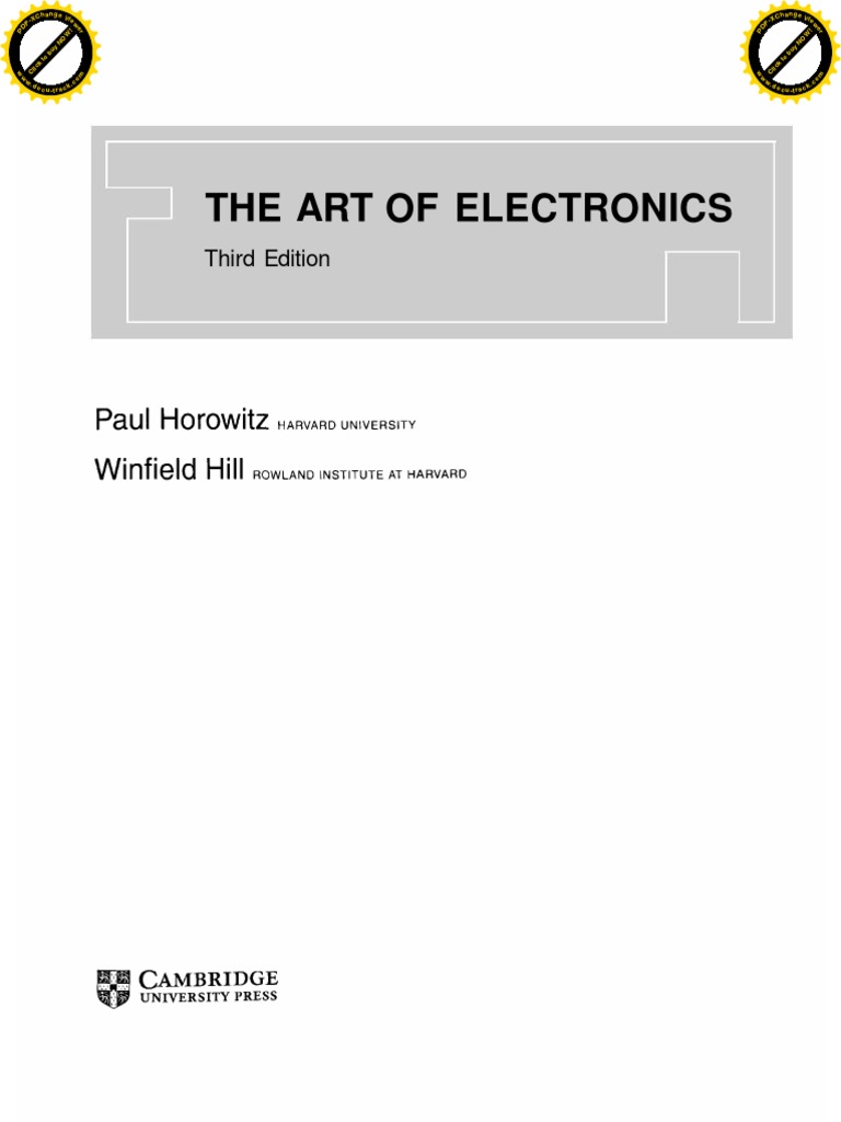 The Art of Electronics PDF Transformer Passivity (Engineering)