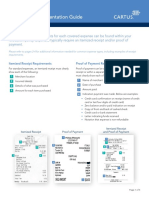 Cartus Receipt Guide