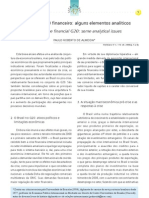 ALMEIDA. Paulo Roberto. O Brasil e o G20 Financeiro Algumas Perspectivas As Meridiano 47, Vol.10, n.110, 2009