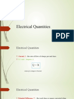 CAPE Phys Unit 2 - Electrical Quantities