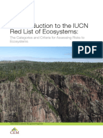 An Introduction To The IUCN Red List of Ecosystems