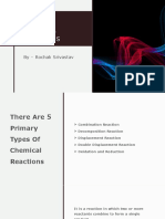 Types of Chemical Reactions