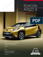 Arlista Aygo X 2023