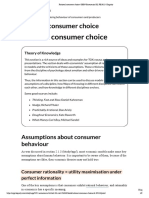 Rational Consumer Choice - IBDP Economics HL FE2022 - Kognity