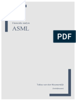 Analyse Jaarverslag ASML