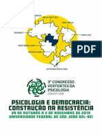 CONVEP 2019: Psicologia e democracia na resistência