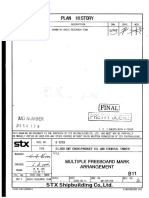 B11 Multiple Freeboard Mark Arrangement