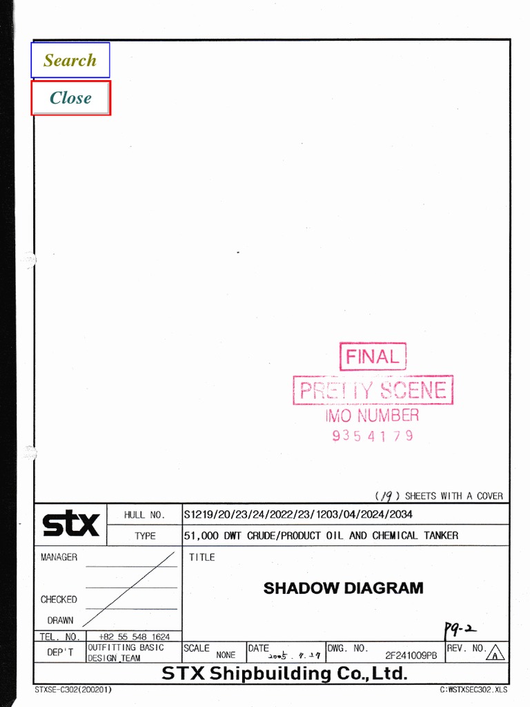 Shadow Diagram Calculations for Tanks | PDF | Water Transport | Watercraft