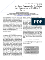 Machine Learning Based Approach For Predicting Fault in Software Engineering by GMFPA: A Survey