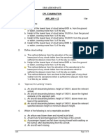 Air Law CPL 12 Questions