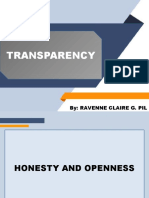Transparency Ravenne Claire Pil