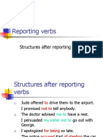 EM 4, Unit 3.2, Reporting Verbs Presentation