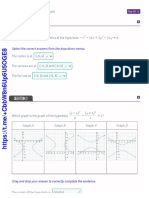 Writing and Graphing Equations of Hyperbolas