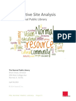 Comparative Site Analysis 2014