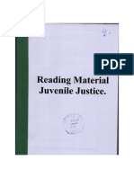 Reading Material Juvenile Justice System