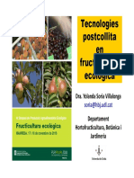 Soria - 2016 - Tecnologia Postcosecha en Hortofrutícola Ecológica