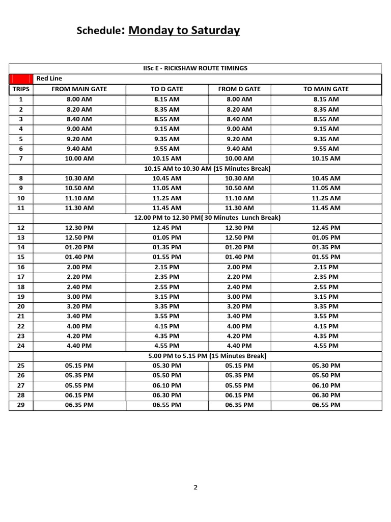 iisc-e-rickshaw-route-schedule-monday-to-saturday-pdf