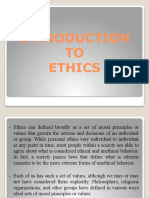 Introduction to Ethics in 40 Characters