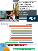 Kerjasama Optik Dengan Klinik Dalam Mengawal Perban No. 2 Tahun 2020 Tentang Kacamata Oleh Reza Rachman Arief Amd. RO SKM