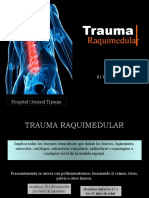 Trauma Raquimedular Jeisson