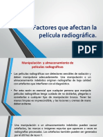 No. 11. Factores Que Afectan La Pel Cula Radiogr Fica