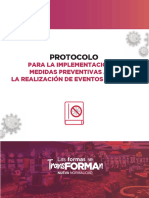 Protocolo EVENTOS - SOCIALES Puebla