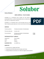 SOLUBOR - FICHA TECNICA